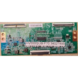 POLAROID PL55UHDOS T-CON BOARD HV550QUB-F70 35024850 34027499